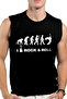 Rock Evolution Black Cutaway Sleeve | Sleeveless Men's T-shirt | Athlete 1M1SM108AS