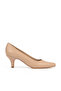 , Women's Genuine Leather Heeled Shoes 1511030Z324 Cappuccino - 3