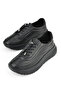 , Women's Genuine Leather Sneaker 1531050Z2650F100K Black - 7