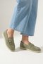 , Women's Genuine Leather Casual Shoes 1611022Z2797 Green - 2