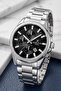 Original Men's Wristwatch 3 Atm Water Resistant Silver Color Steel Band Dke2004C1 - 2