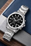 Original Men's Wristwatch 3 Atm Water Resistant Silver Color Steel Band Dke2004C1 - 5