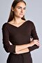 Slim Fit Wrap Collar Ribbed T-Shirt (26 Au)