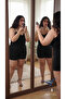 Women's Black Plus Size Ribbed 100% Cotton Shorts Pajama Set - 5