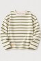 Striped Seasonal T-Shirt 1-10 Years Old Oil Green