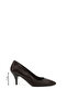 Women's Coffee Antique Pointed Toe Medium Thin Heeled Stiletto - 2