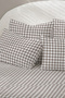 Coffee Pöti Square Patterned Elastic Sheet Set - Single/Double/King Size - 3