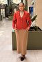 Mercerized Cardigan with Detachable Shawl Accessory - 3