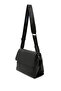 Women's Black Long Strap Shoulder Bag - 4
