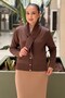 Mercerized Cardigan with Detachable Shawl Accessory
