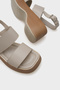 Dora Wedge Heeled Double Strap Women's Sandals - 4