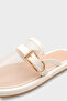 Bobbie Mesh Flat Heeled Women's Sabo Slippers - 2