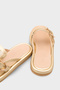Bobbie Mesh Flat Heeled Women's Sabo Slippers - 4