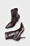 Isla Women's Stretch Pointed Toe High Heeled Stylish Boots - 3