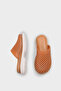 Madelle Genuine Leather Wedge Heel Studded Women's Sabo - 4