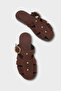 Hannie Gladiator Short Heeled Women's Slippers - 2