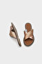 Maddy 8098 Genuine Leather Women's Bodrum Slippers - 3