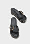 Kristi Wedge Heel Women's Flip Flops Sabo Slipper - 5