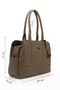 Women's Mink Long Strap Hand and Shoulder Bag - 3