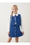 Girl's Vest Skirt White Shirt 3-Piece Set