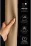 Custom Made Elite Fabric Beige Blackout Light Proof Background Curtain Extrafoam Blackout - 3