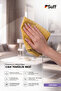 Veilchen Cam Microfiber Cloth High Absorption Powerful Cup Drying Cloth 70X50 cm Yellow - 2