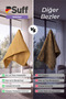 Veilchen Cam Microfiber Cloth High Absorption Powerful Cup Drying Cloth 70X50 cm Yellow - 5