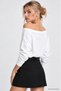 Women's Ecru Off-Shoulder Modal Blouse - 3