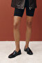 Loafer 2602 - Classic Leather Look Black Women's Loafer