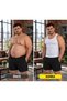 Efsa Trend New White Color Slimming Toscana Regional Firming Shaping Men's Corset Undershirt - 6