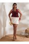 Top, bordo - 0XL - 8