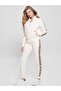 Britney Women's Active Slim Fit Sweatpants Cream
