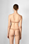 Alsea Underwire Gathering Unpadded Strapless Caramel Bra - 5