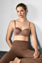 Alsea Underwire Gathering Unpadded Strapless Mocha Bra - 4