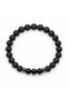Onyx and Hematite Natural Stone Bracelet |   Real Natural Stone Unisex Women's Men's Handmade Minimal Daily Bracelet - 2