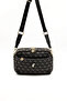 Smoked - Black Monogram Women's Crossbody Bag Sp1094 - 2