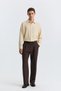 Yellow Technical Regular Fit Men's Shirt - 2