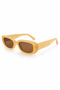 Unisex Nude Brown Sunglasses - 3