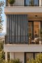 Balcony Curtain Luxury Enxboy Optional (Lace up) Anthracite Plain-Rainproof Ty801-2 - 2