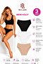 Pack of 3 women's panties three colors