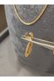 14 AYAR ALTIN CHARM '' E '' HARFİ KOLYE - 6