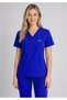 Only Top |   Saks Blue Bat Sleeve New Regulation Colors Lycra Scrubs Doctor Nurse Hospital Uniform