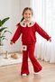 Girl's Red Strawberry Set 100% Cotton Spanish Tights Stylish Model Seasonal