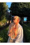 Eternal Spring - Sunset Cotton Shawl - 2
