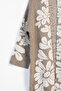 Floral Pattern Long Cardigan - 2