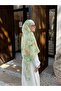 Eternal Spring - Water Green Cotton Shawl - 3