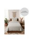 Single Bedding Set & Fitted Sheet & 120/200 & Pinterest Light Elephant Gray & Double Pillowcase. - 3