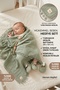 3-Layer Muslin Blanket with Pacifier Holder and Boxed Set