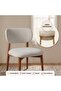 Bohemian Fabric Chair Cover - Stain Resistant and Washable (Back and Seat 2 Pieces) Full Coverage