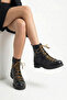 Mulins Women's Genuine Leather Boots - Black - 2